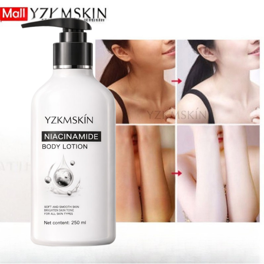 YZKMSKIN - Pemutih Badan Ala Korea / Sabun Vulkanik Body Wash YZKMSKIN LIFUSHA 250ML