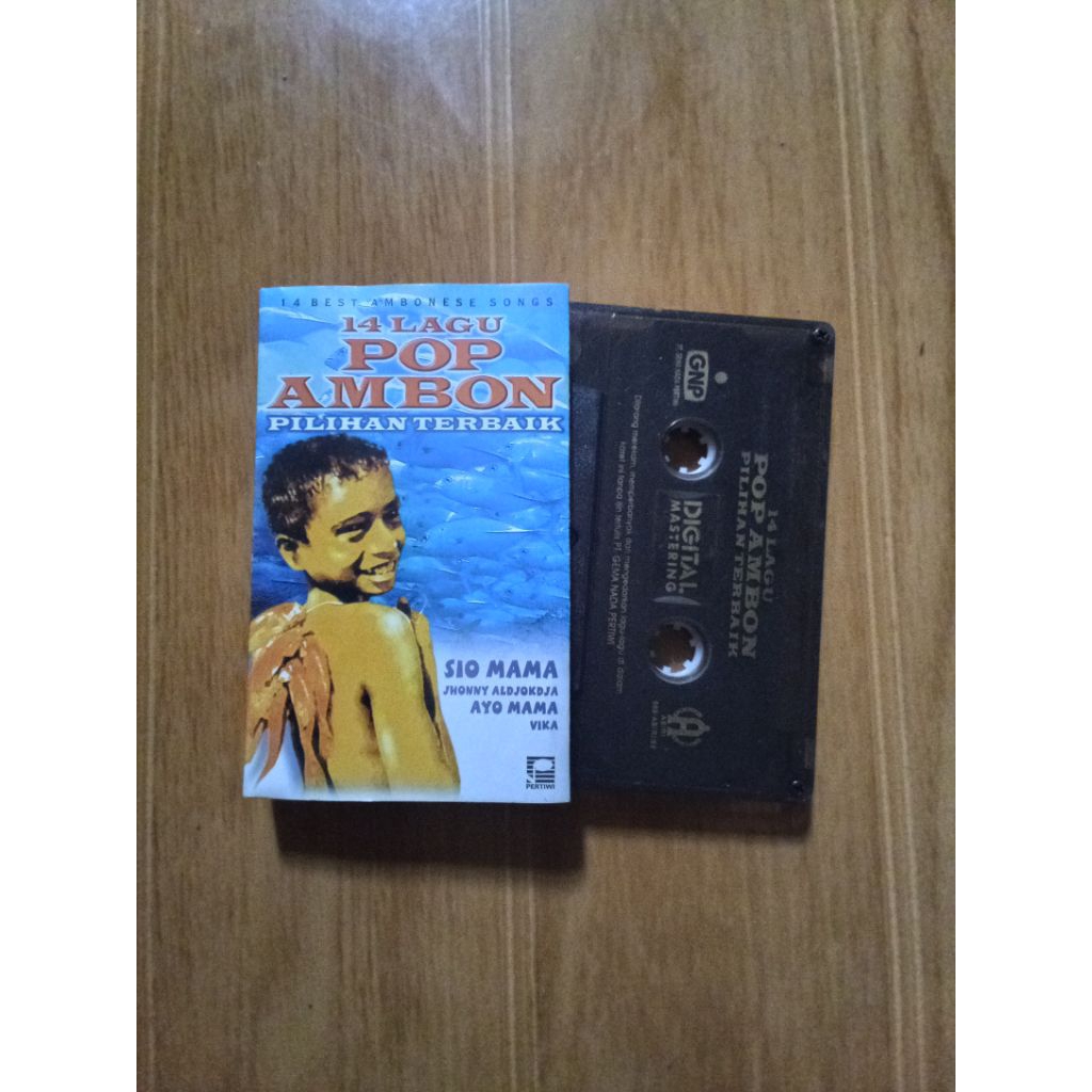 kaset pita kompilasi 14 lagu pop ambon pilihan terbaik