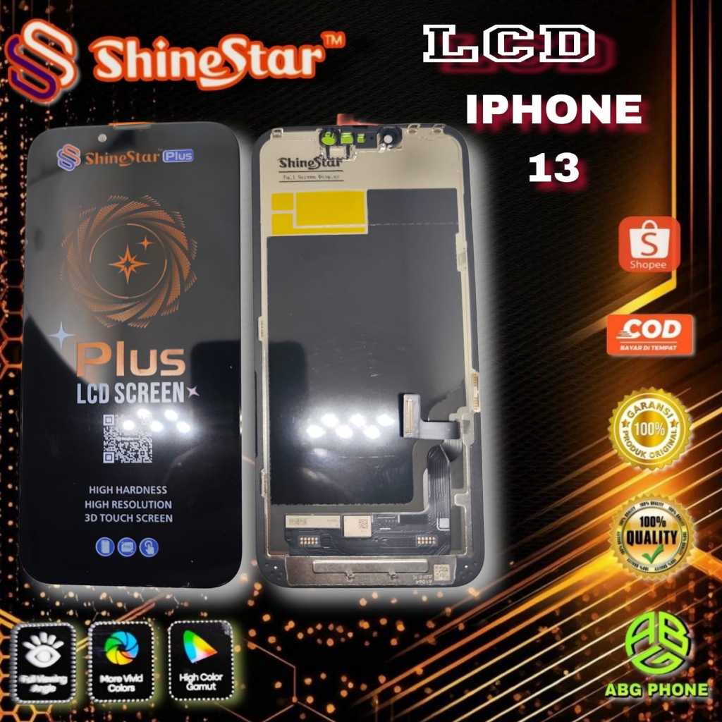 LCD + TS IPHONE 13 HITAM SHINESTAR