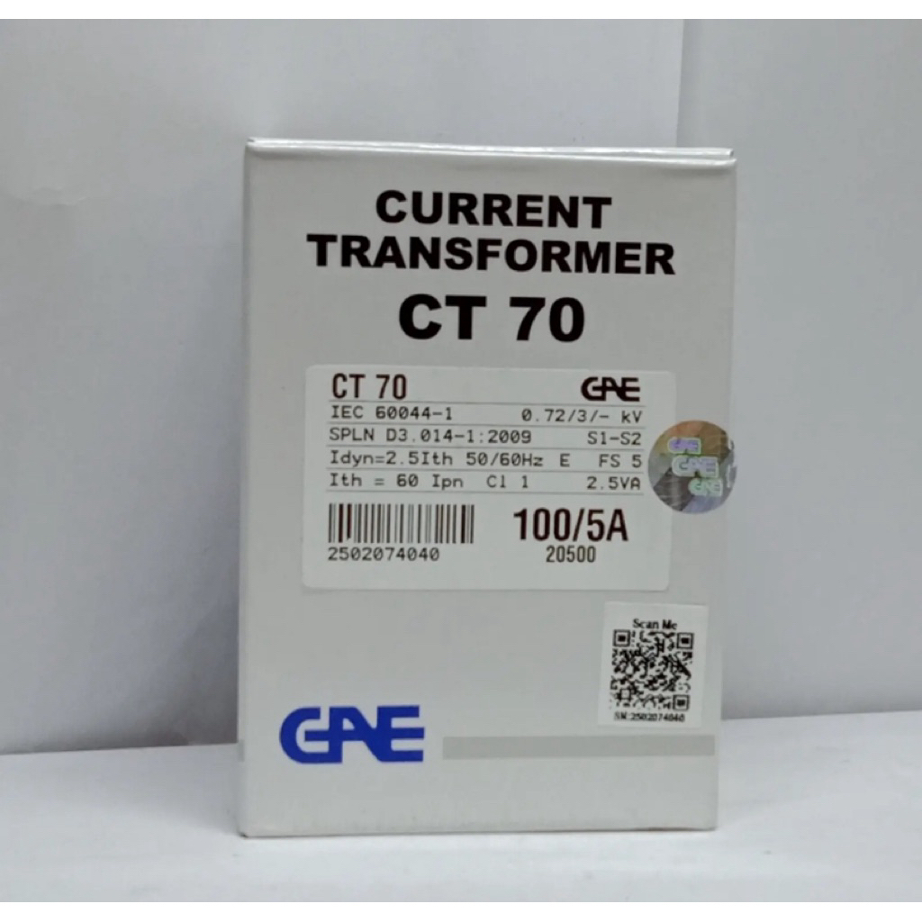 CT 100/5A GAE CURRENT TRANSFORMER  GAE CT70 100/5A CT 70 GAE 100/5A NEW ORIGINAL