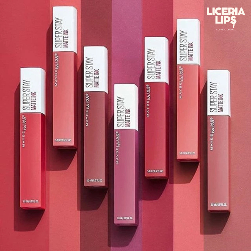 Maybelline Superstay Matte Ink Liquid Matte Lipstick - Tahan Lama, Transferproof, 30+ Warna