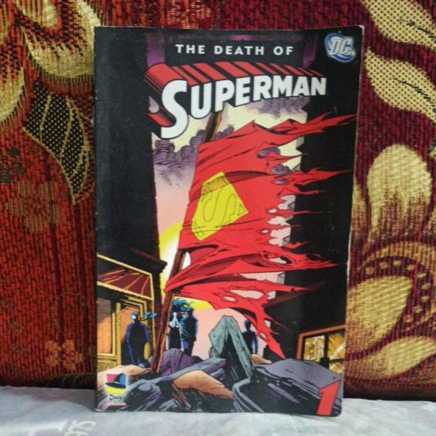 Komik Original THE DEATH OF SUPERMAN 1 PMK COMICS Bekas