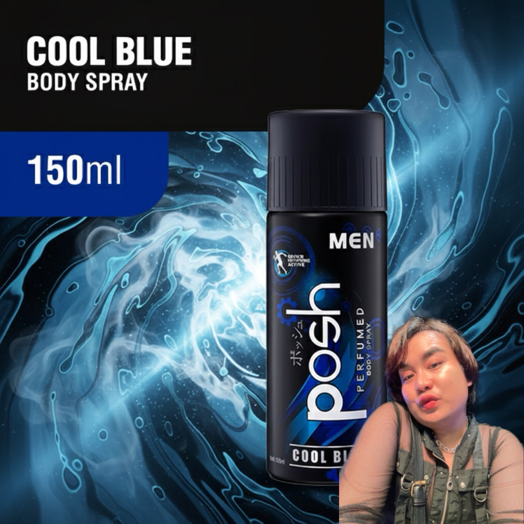 POSH MEN COOL BLUE 150ml