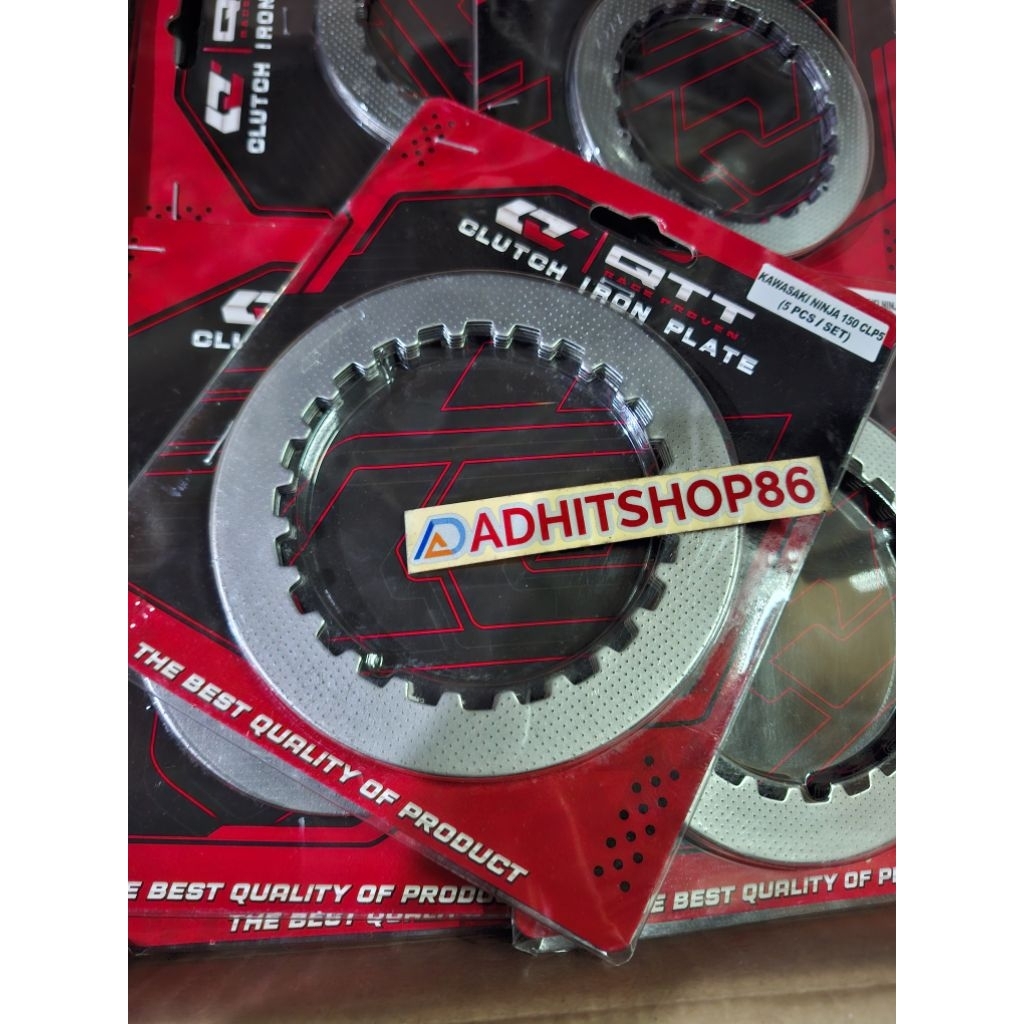 BESI PLAT KOPLING NINJA QTT PLAT TOTOL QTT  PRO 1 NINJA R RR NINJA 150 PLAT BESI KOPLING NINJA TOTOL