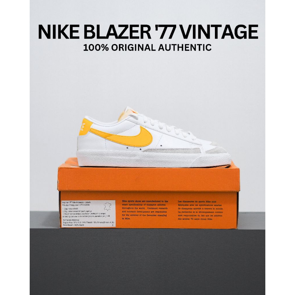 Sepatu NIKE BLAZER LOW '77 VINTAGE