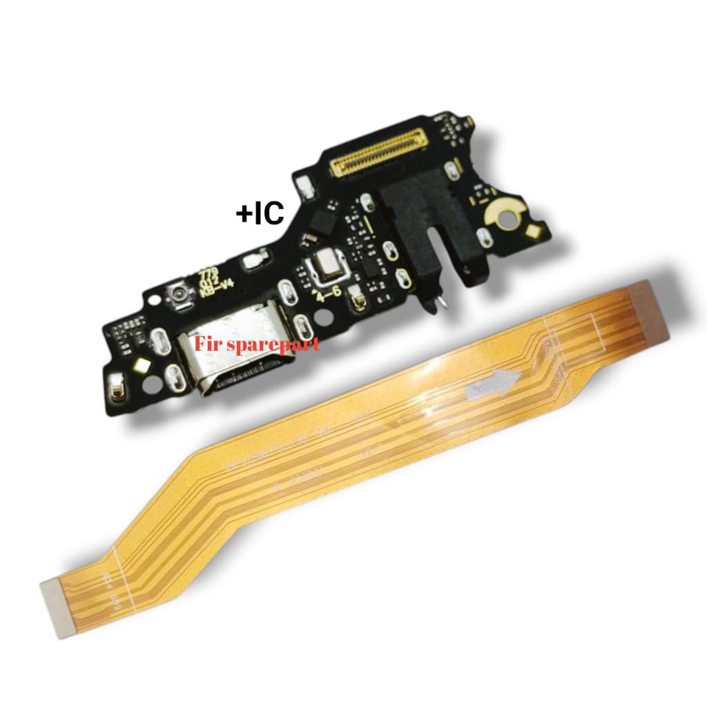 Papan Konektor Cas Oppo A53 2020 + Flexible Board Oppo A53 2020 Original