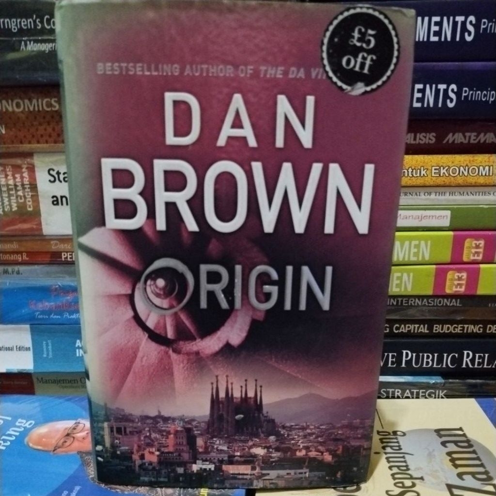 NOVEL INGGRIS • DAN BROWN JUDUL ORIGIN • Original Hardcover
