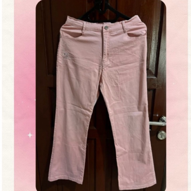 jeans pink