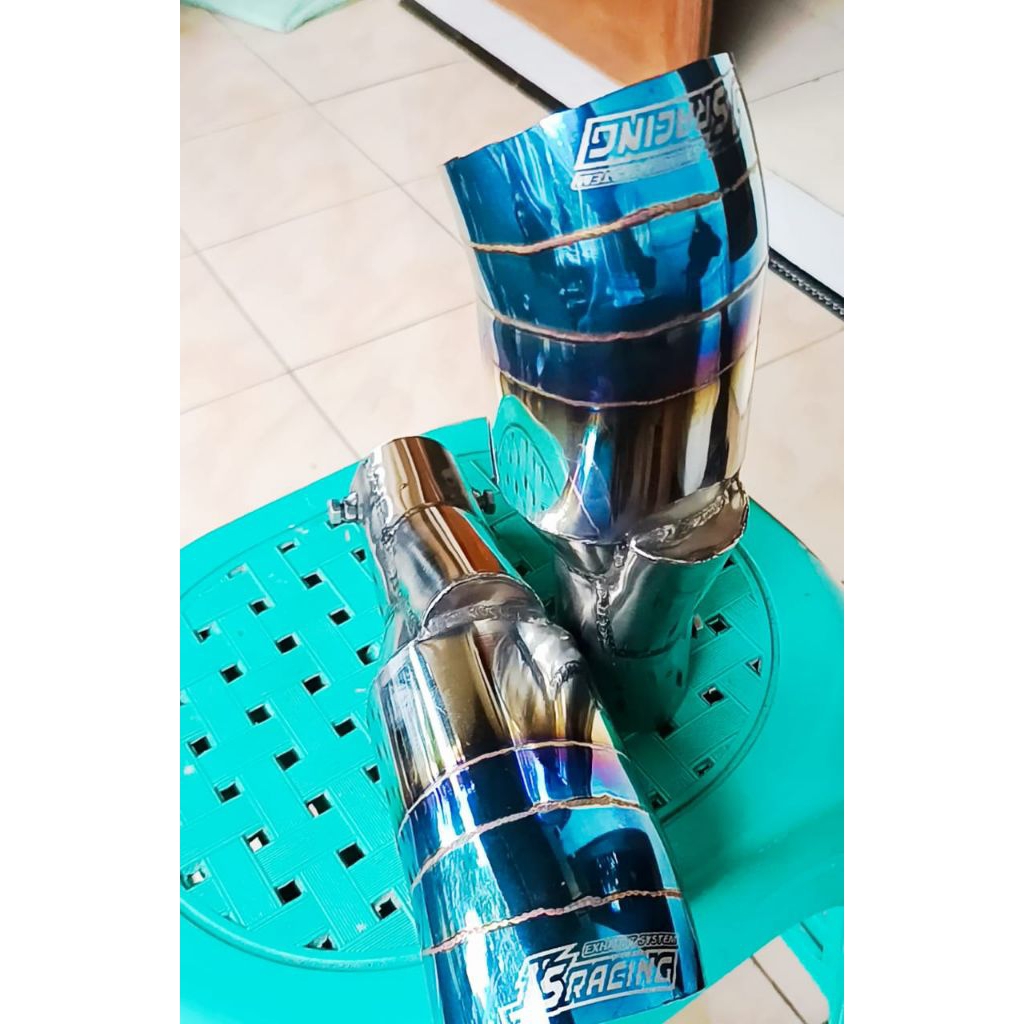 KNALPOT SUOS NGOROK BASAH MOBIL BENSIN