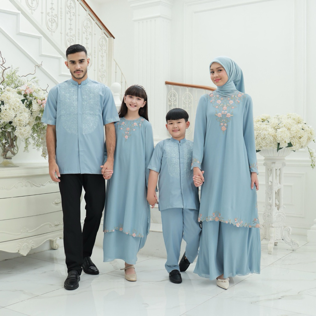 AFIFAH Dress Gamis SO-385 Nesty Collection - Gamis Muslimah Wudhu Friendly, Dress Muslimah, Dress/Ga