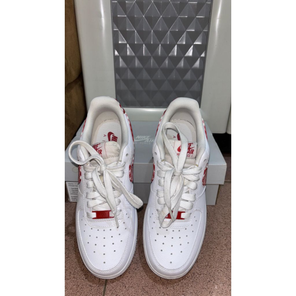 Nike air force 1 '07 ess trend white/ mystic red