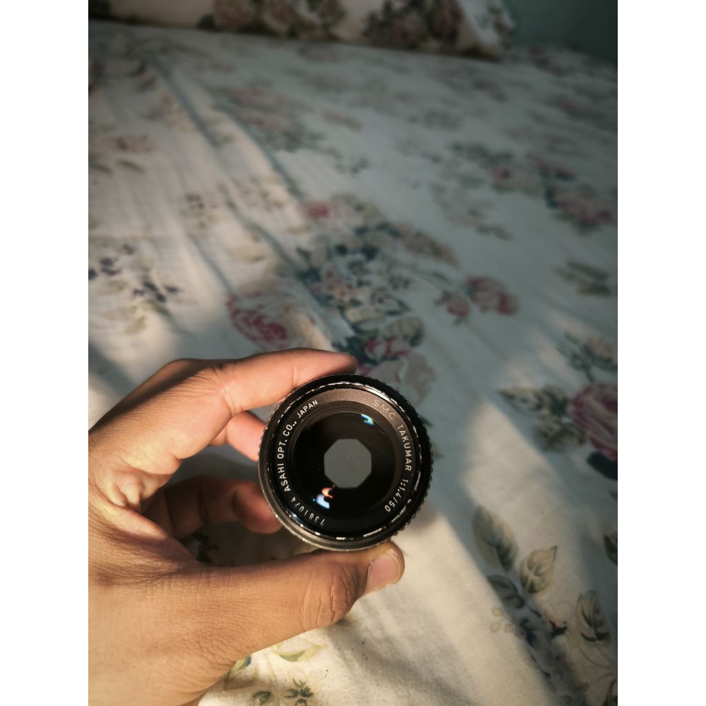 lensa manual rare smc takumar 50mm f 1.4