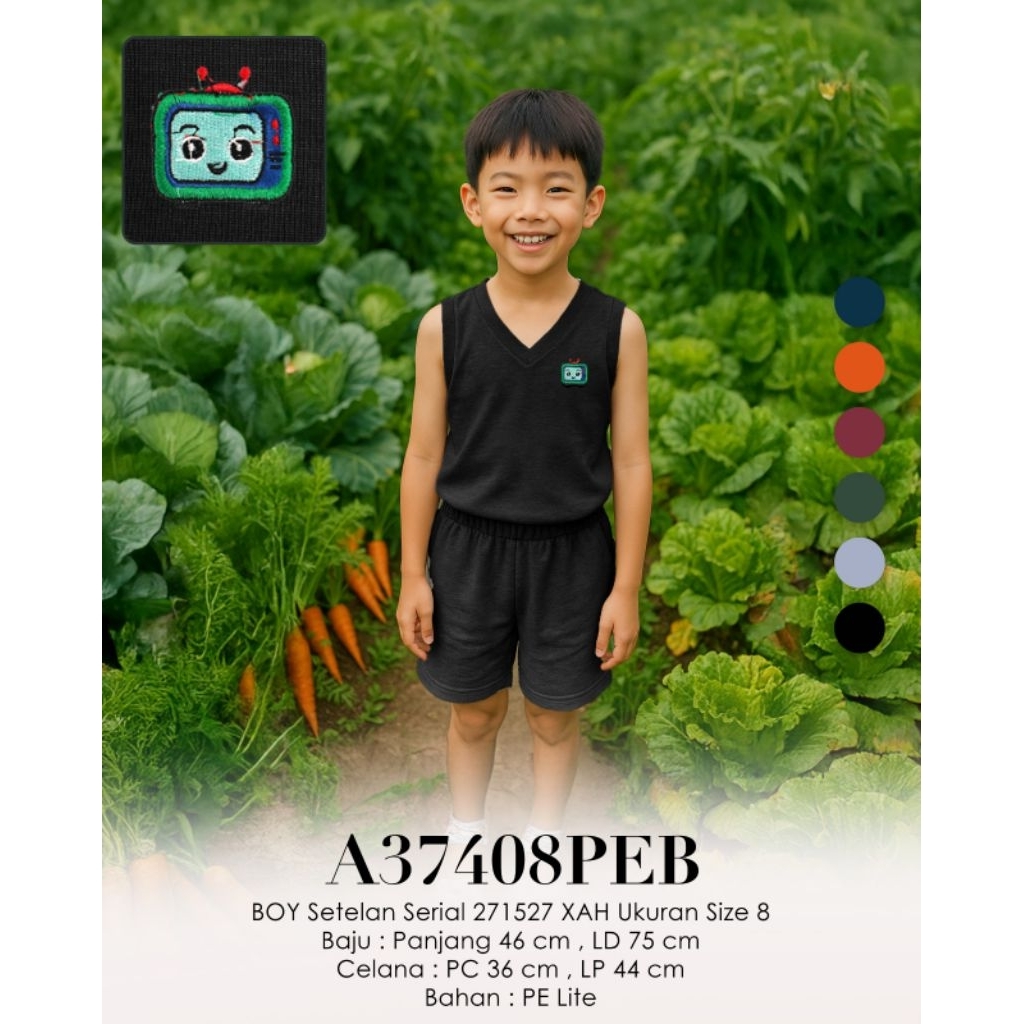 STELAN KAOS OBLONG ANAK LAKI-LAKI LEMONE