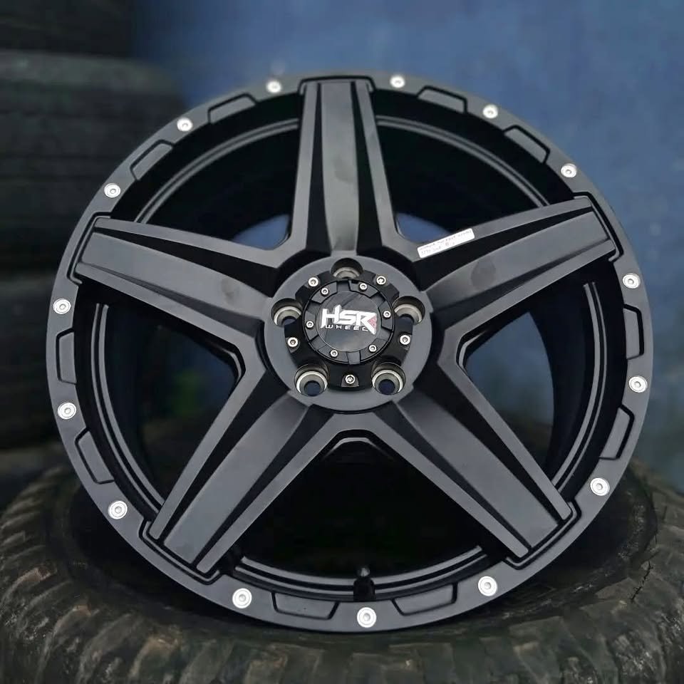 VELG HSR R17 OFFROAD BAUT 5 RUSH TERIOS INNOVA ALMAZ XPANDER ALVEZ DL RING 17 TYPE LAMDNARK