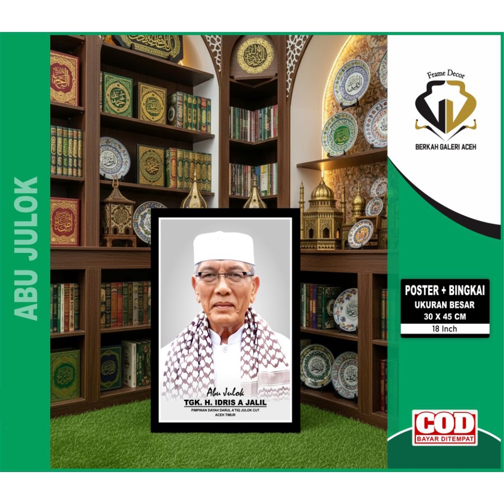 POSTER ULAMA ACEH / ABU JULOK