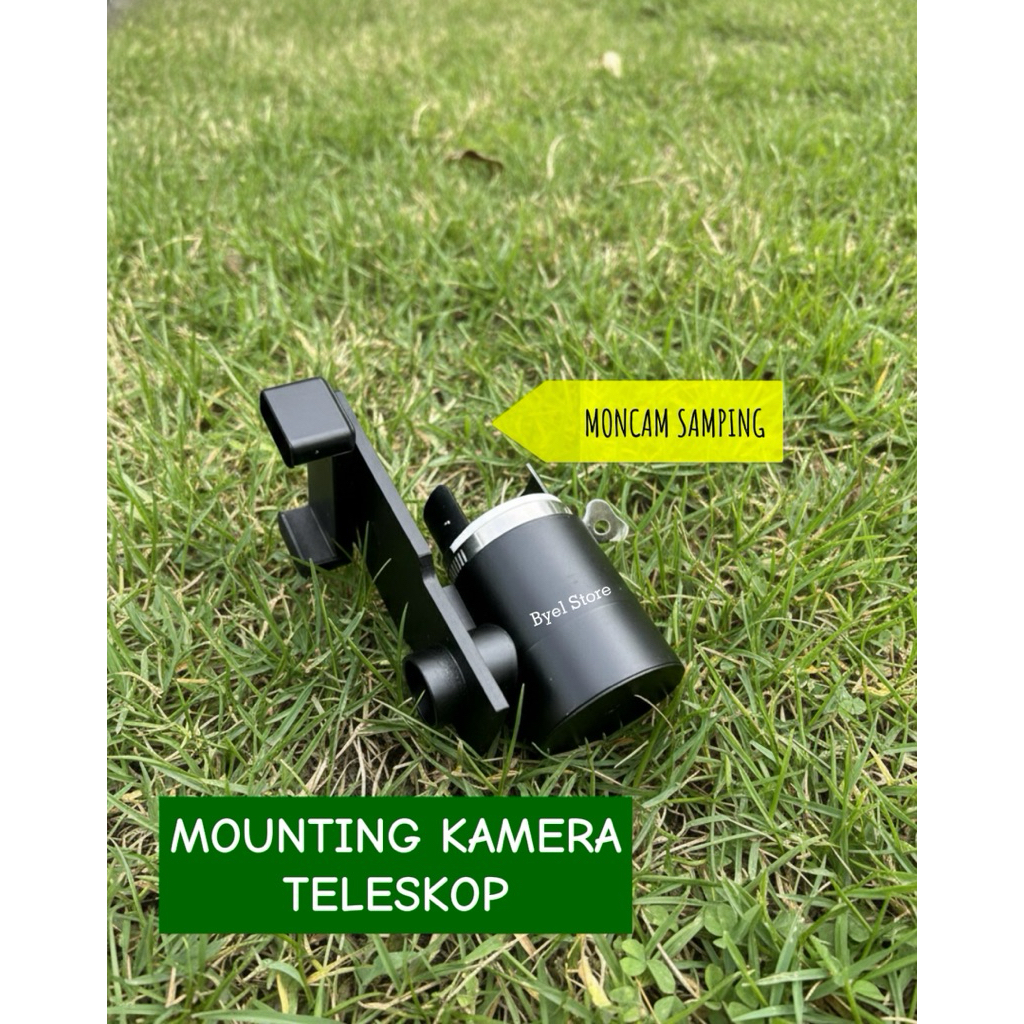 Monting Teleskop Kamera HP - Mounting Teleskop Kamera Samping
