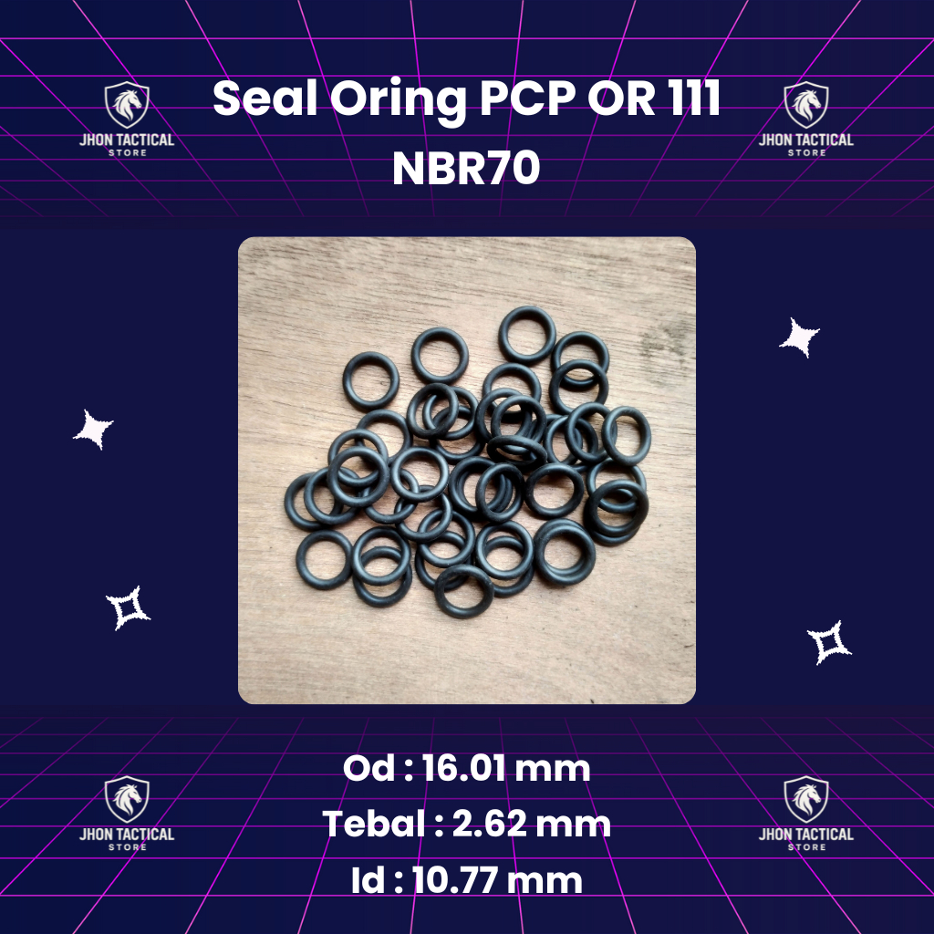 Seal Oring PCP OR 111 NBR70 - Karet Seal PCP / Oring Sil PCP