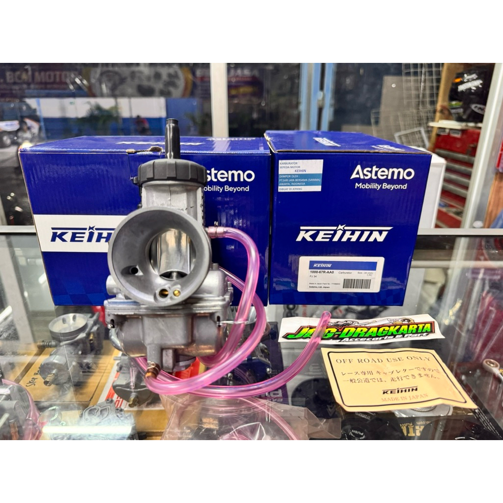 KARBU KARBURATOR KEIHIN PJ 34 PJ34 HITACHI ASTEMO ORIGINAL MADE IN JAPAN