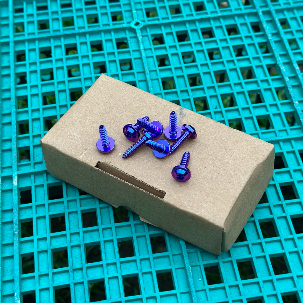 BAUT TITANIUM BAUT BODY YAMAHA BAUT SKRUP BODY YAMAHA KASAR YAMAHA