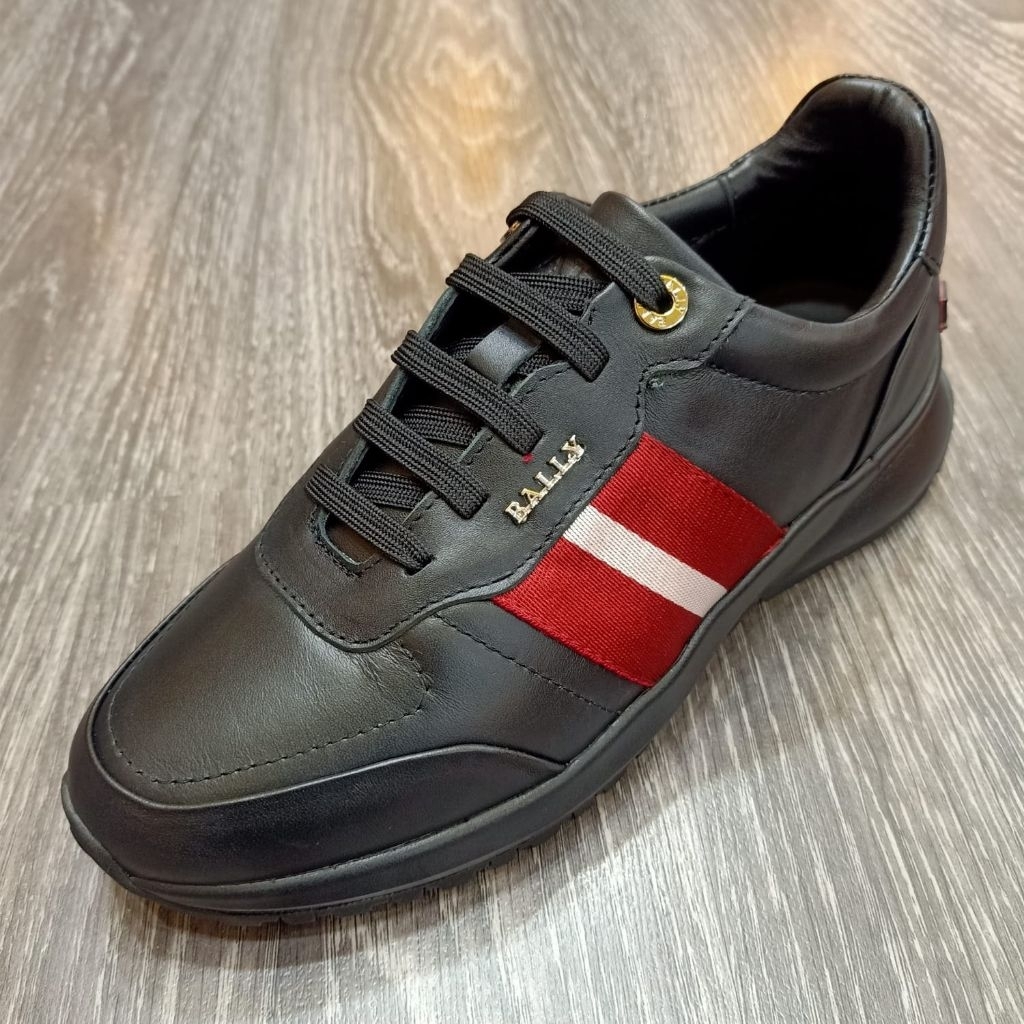 sepatu Sneakers Bally sepatu sneaker pria kulit