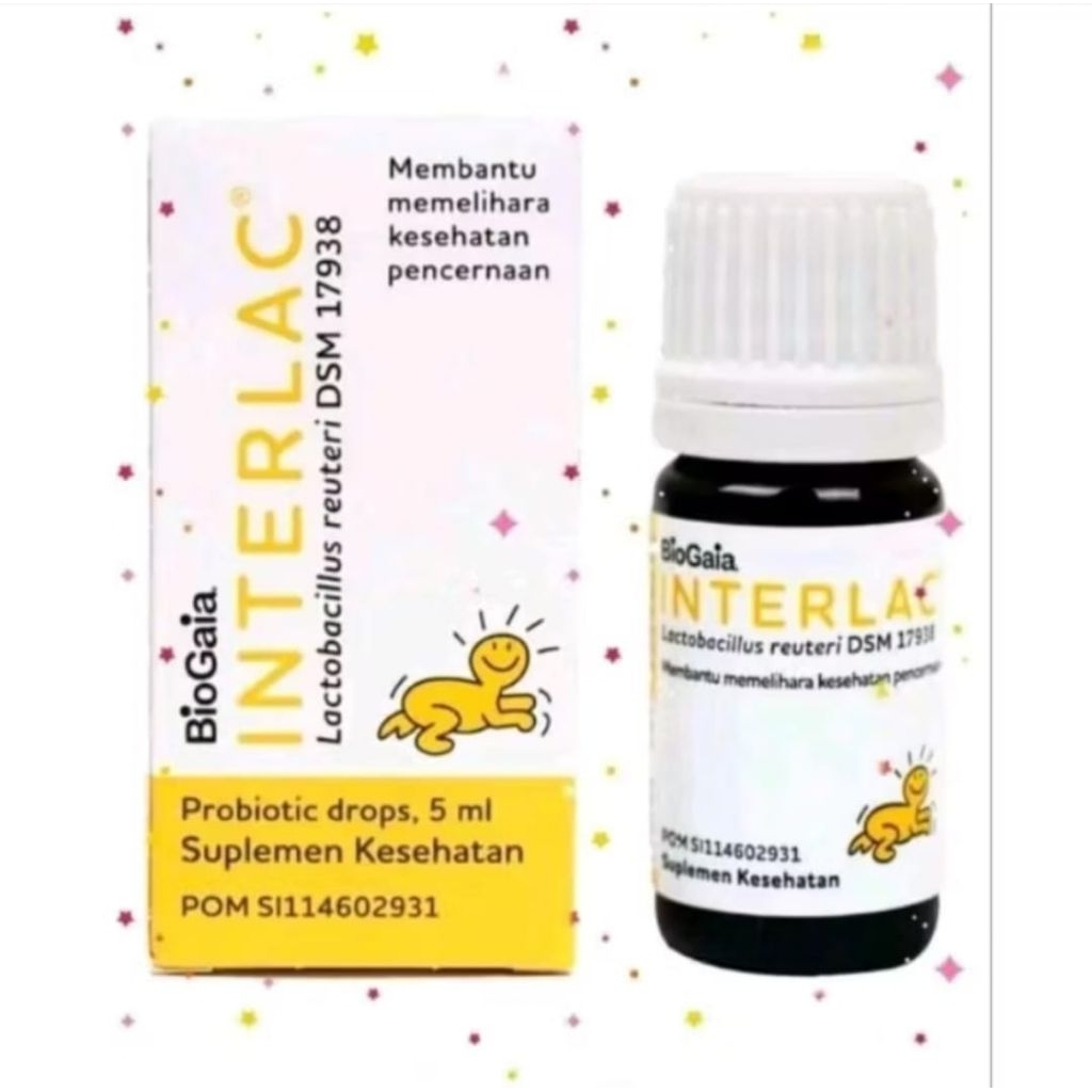 interlac probiotik drops - probiotik untuk menjaga kesehatan anak dan bayi