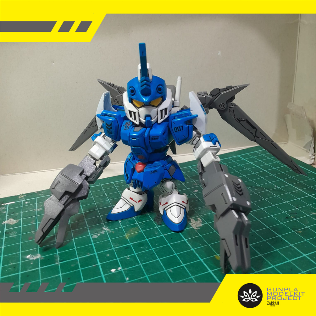 SD GUNDAM EXDUEL CUSTOM BANDAI CAMPUR BEKAS SECOND