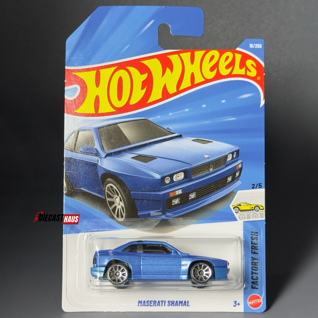 Diecasthaus- Hot Wheels Maserati Shamal | Maserati Tipo 61