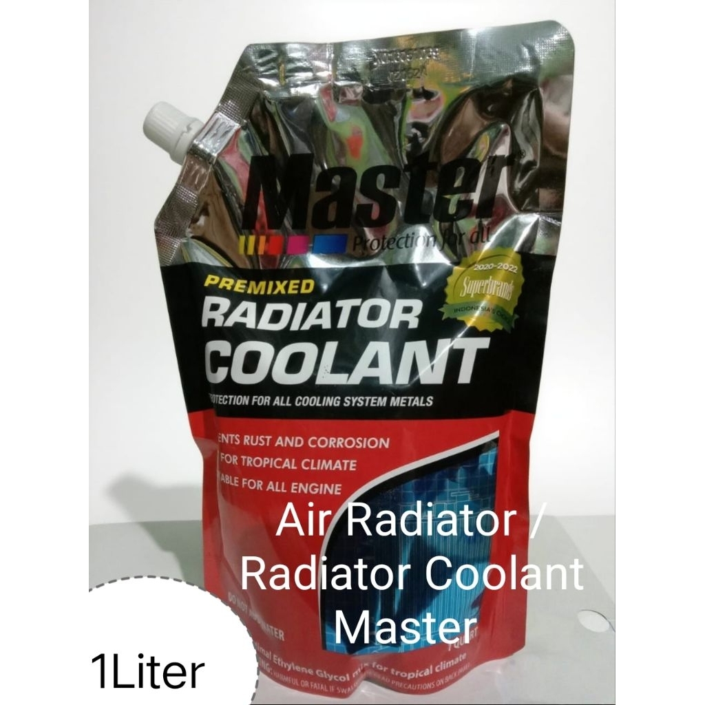 Air Radiator/ Radiator Coolant Motor & Mobil 1L - Master