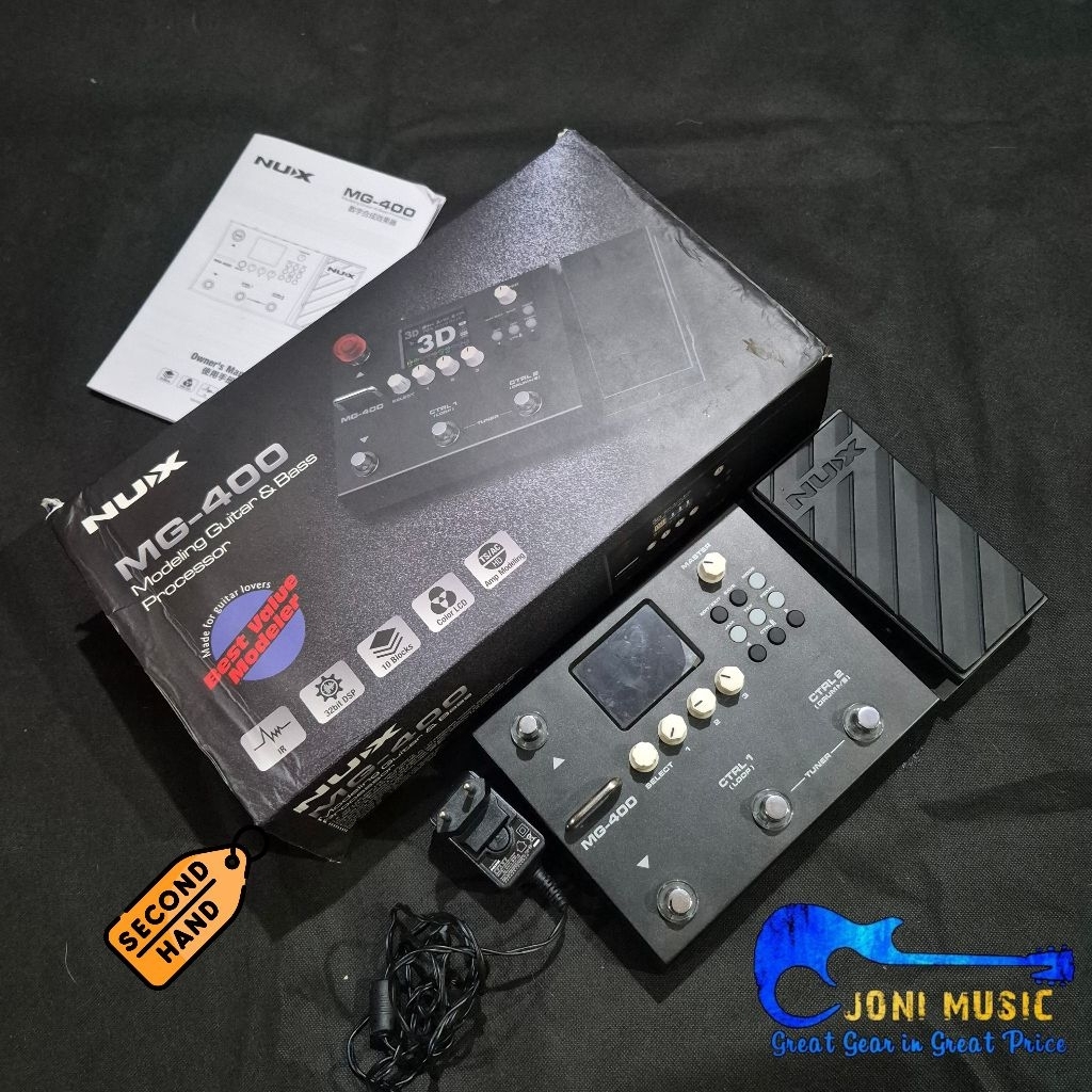 Efek Gitar Nux MG30 MG-30 MG300 MG-300 MG400 MG-400 MG200 MG-200 MG100 MG-100 MG101