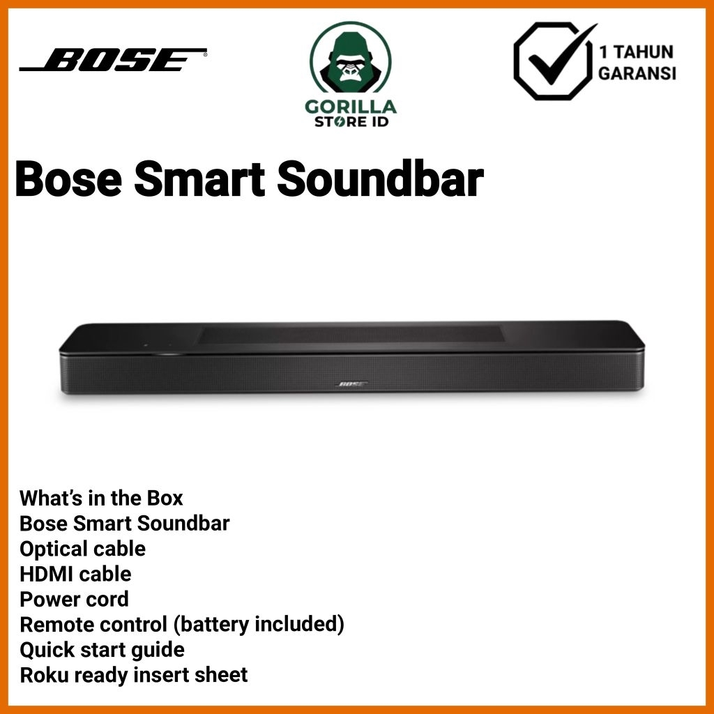 Bose Smart Soundbar with Dolby Atmos