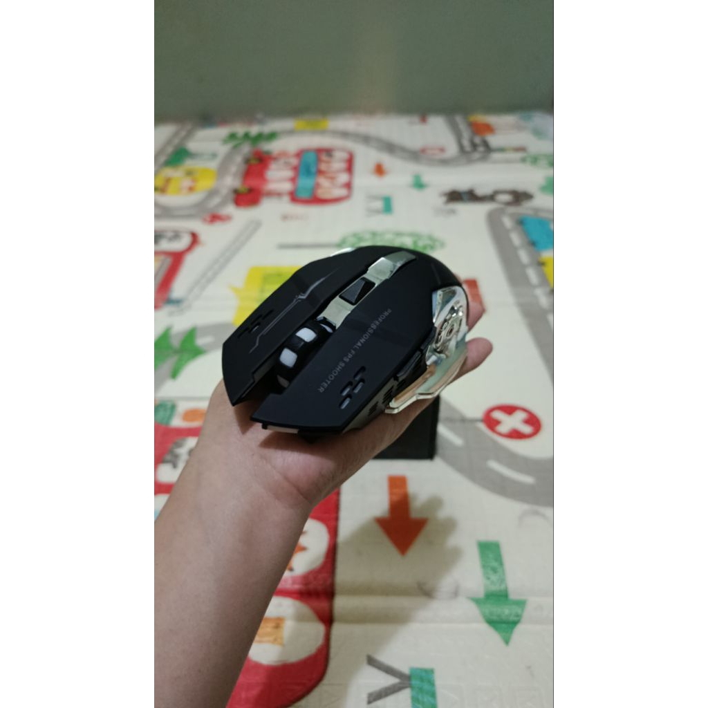 Mouse Gaming Wireless Bluetooth Silent Click