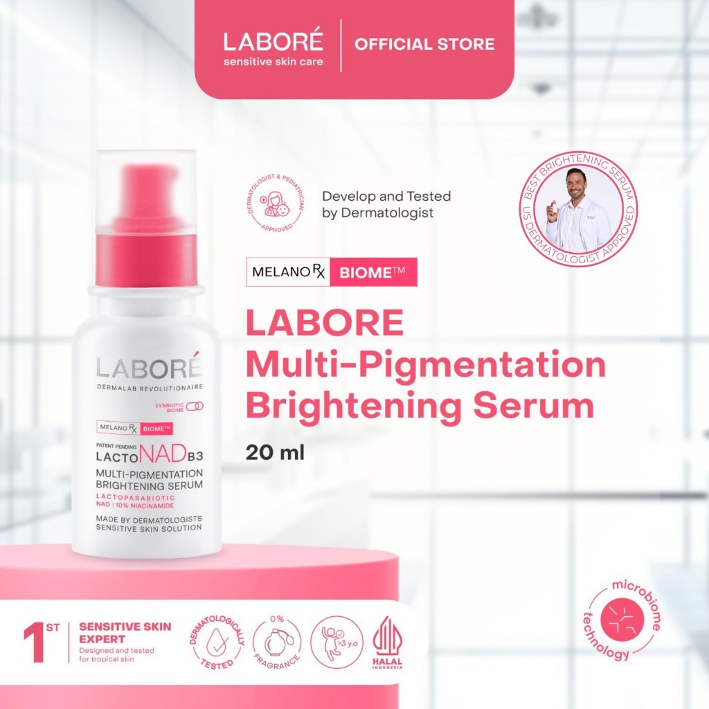 LABORÉ Multi-Pigmentation Brightening Serum - Dermalab Revolutionaire Serum Brightening Serum Pencer