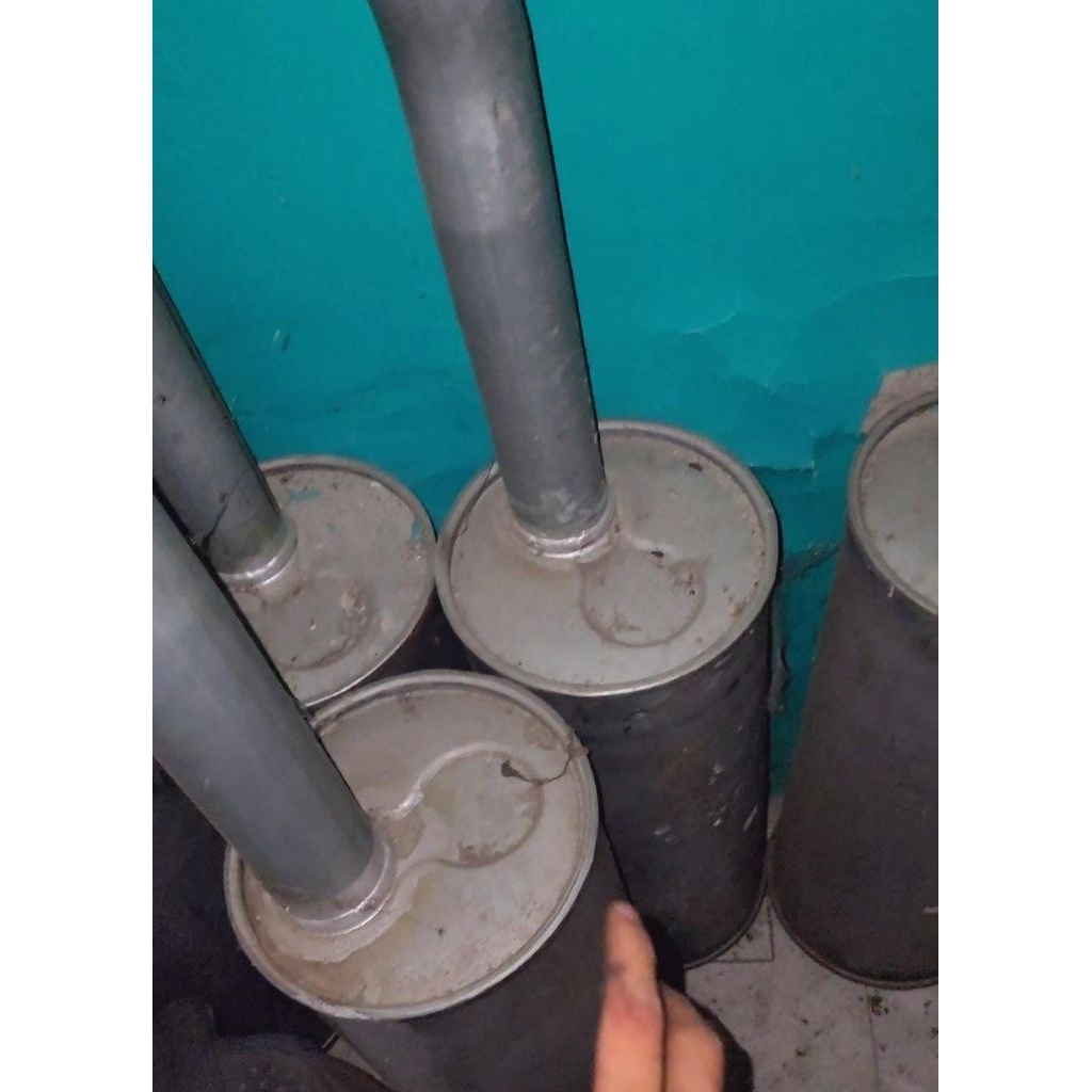 Tabung knalpot canter euro2 original