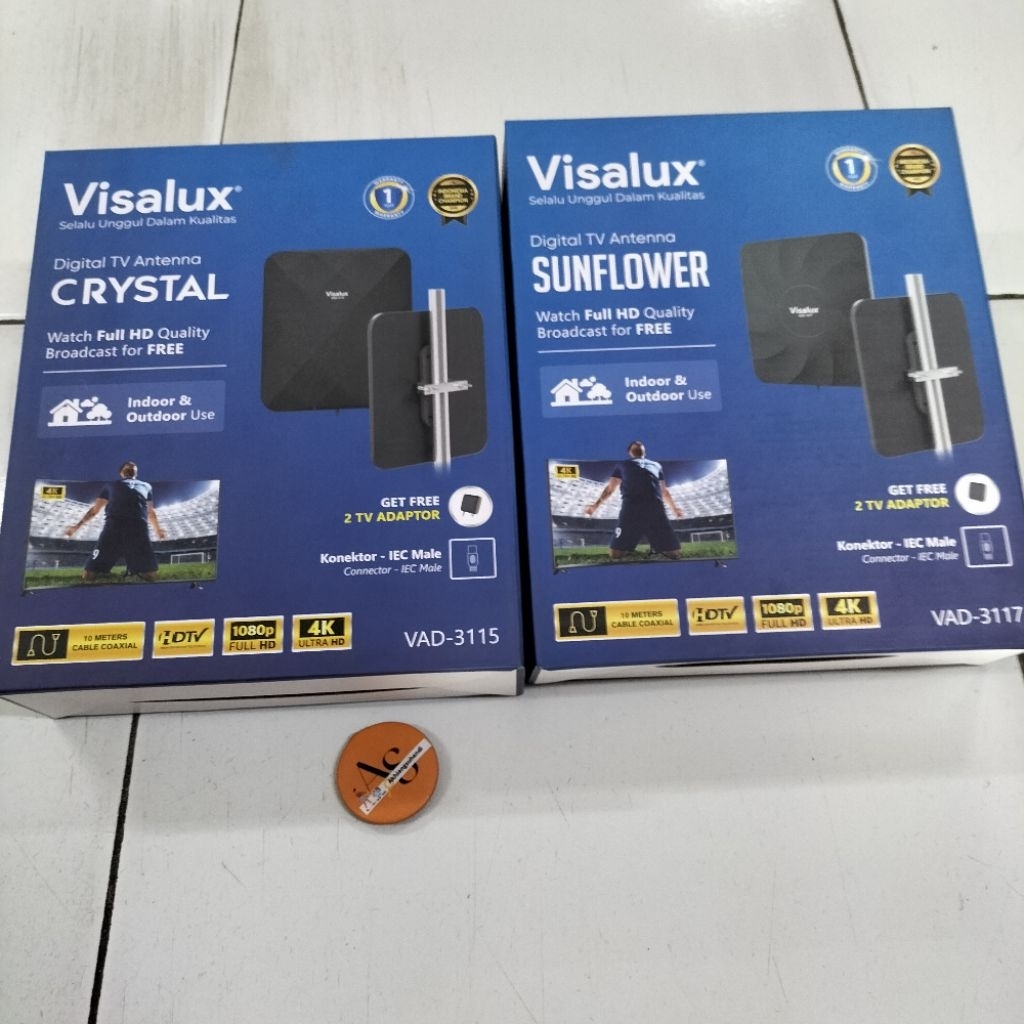 Antena Digital Visalux Crystal & Sunflower / Antena Digital Indoor & Outdoor