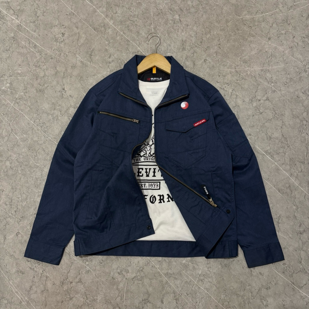 work jacket burtle size L boxy