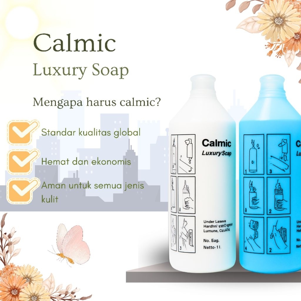 Sabun calmic sabun cuci tangan sabun mandi sabun premium