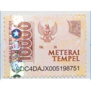 Materai 10000 POS Original