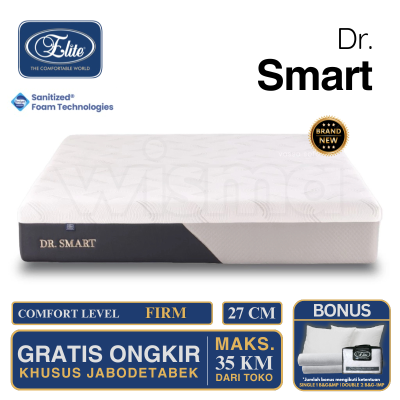 Kasur Springbed Grand Dr Smart Elite Springbed Orthopedic [New Edition]