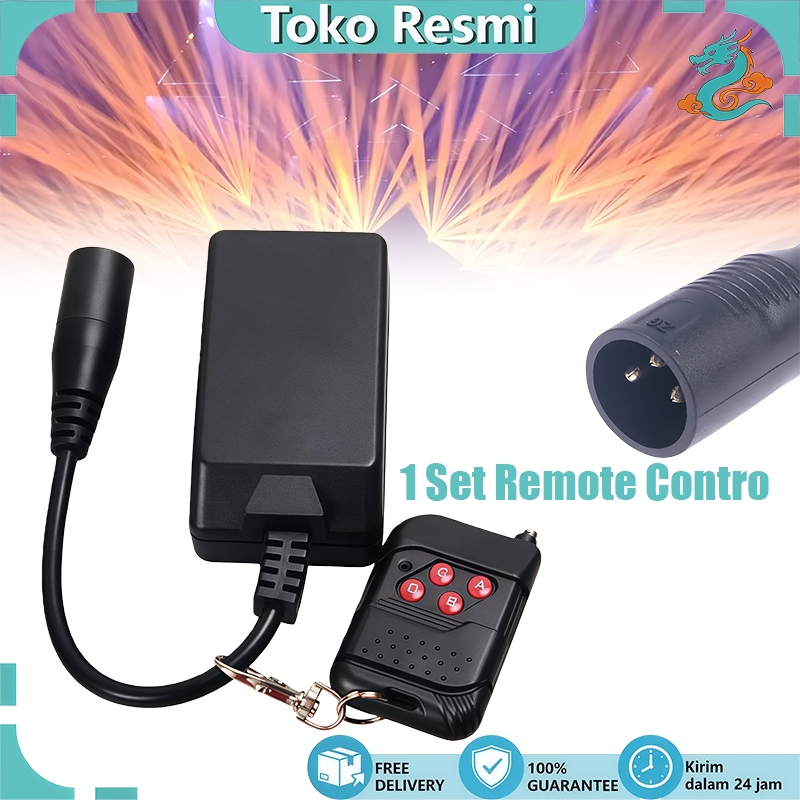 1Set Remote Contro/Mesin Kabut Asap Remote Kontrol Kontrol Fog Machine/Remote Control Mesin Asap Pan