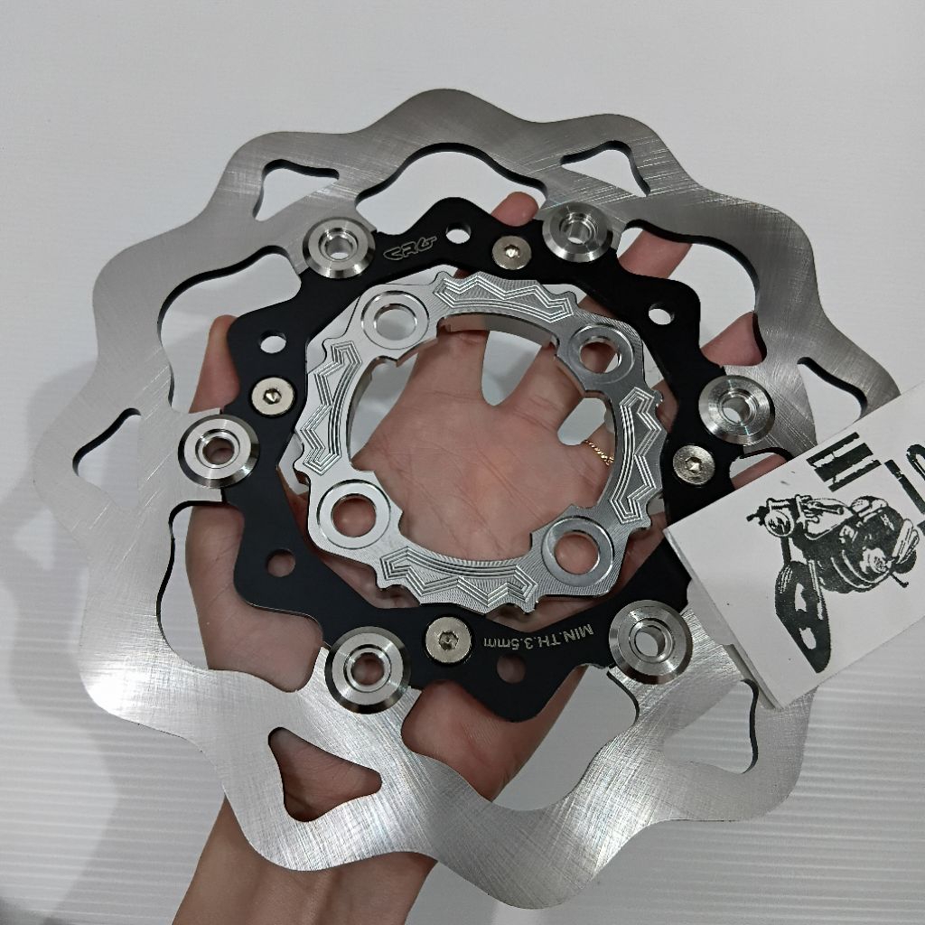 piringan model galfer 220mm piringan cakram depan lubang 4 model galfer 220mm jupiter vega fizr vari