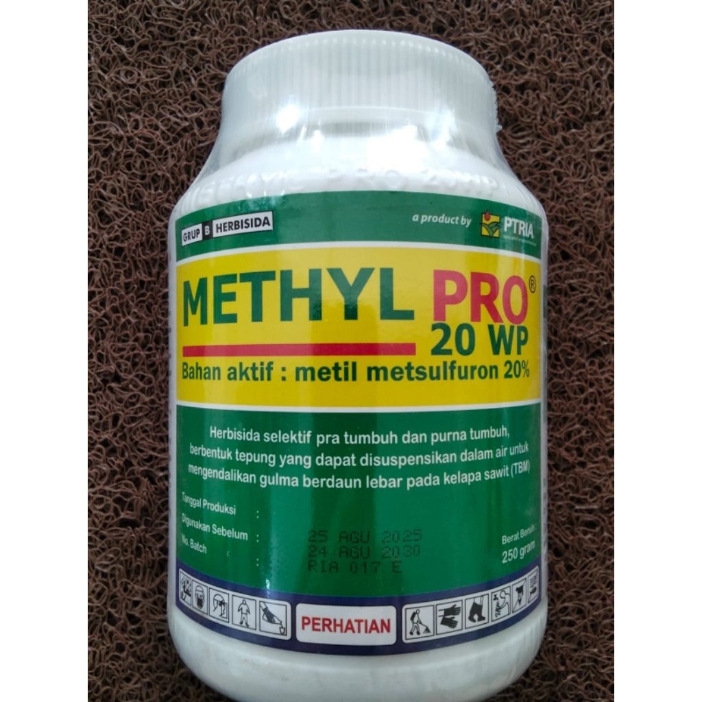 Herbisida Methyl Pro 20WP 250 gram Ori Kemasan Pabrik