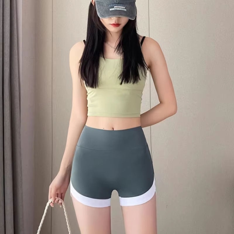 [ Fiery Sport ] Celana Legging Pendek Cewek Dewasa Remaja Korean Looks Short Pants Olahraga Yoga Pil