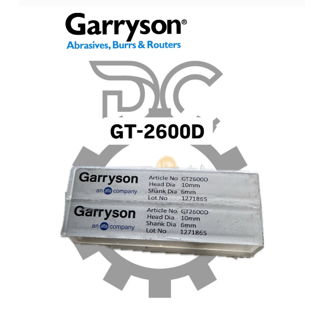Garryson Carbide Burr GT2600 / Mata Cuner  GT2600 / Rotary Tuner Carbide Burrs Garryson GT 2600D