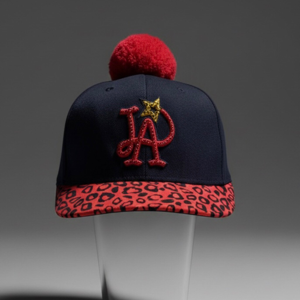 Topi MLB LA Los Angeles Dodgers Leopard Baseball Cap Original Second