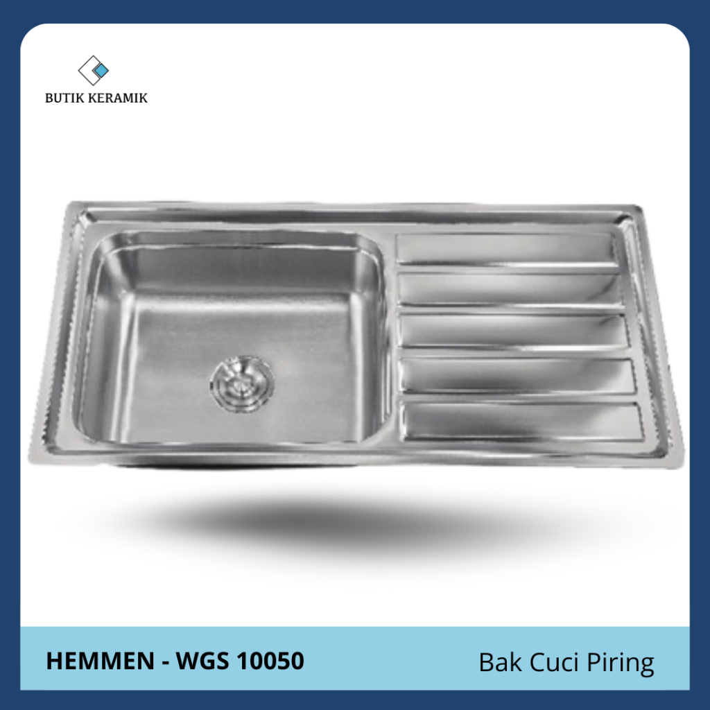 HEMMEN WEGEN BAK CUCI PIRING WGS 10050 KITCHEN SINK