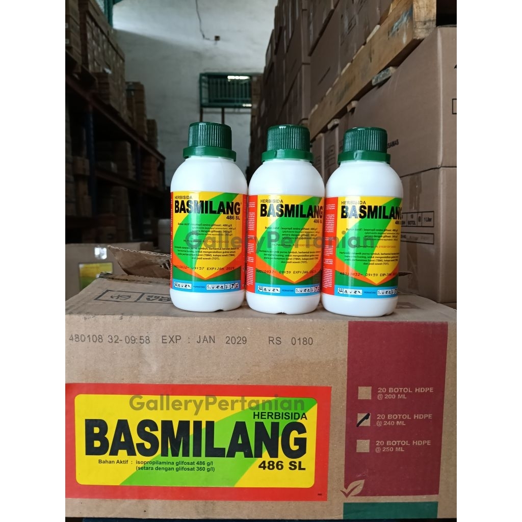 HERBISIDA BASMILANG 486SL 240ML (20BTL/BOX)