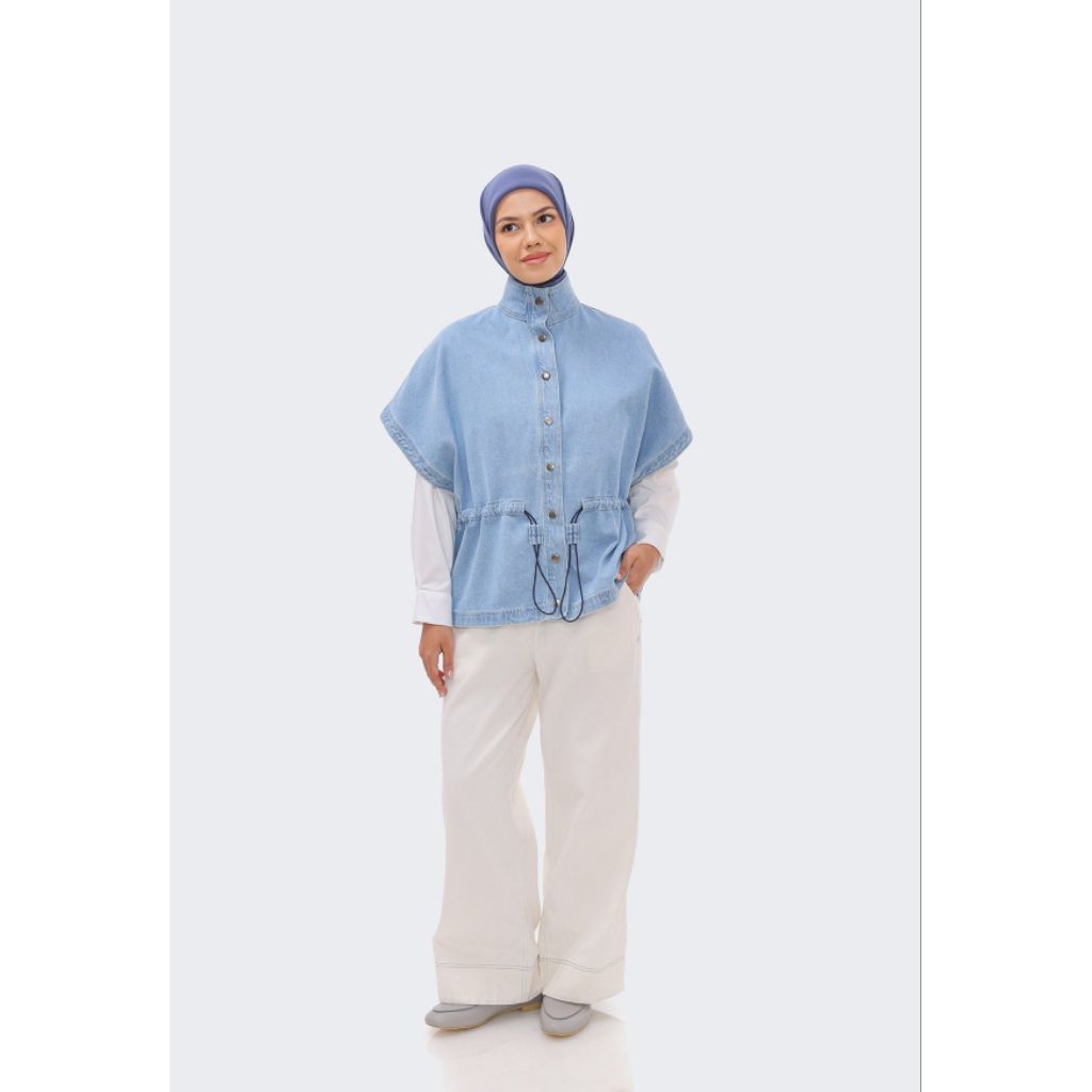 NEW Vera Vest Denim Series Ria Miranda Outer Riamiranda