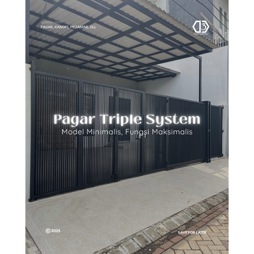 Pagar minimalis area sidoarjo surabaya