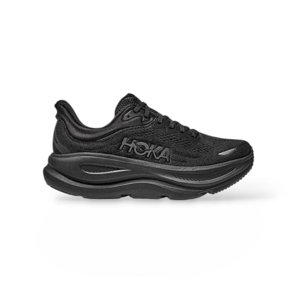 SEPATU RUNNING HOKA ONE ONE BONDI 9 BLACK ORIGINAL