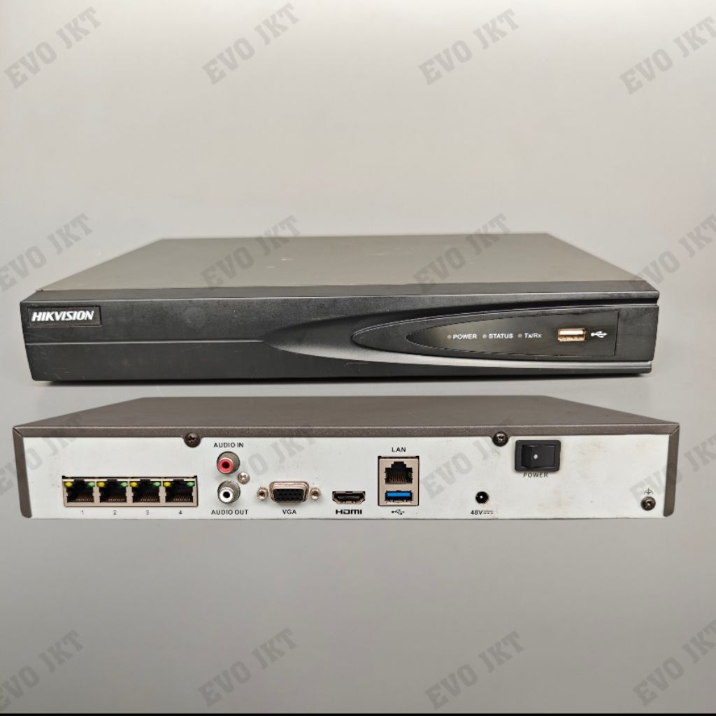 DS-7604NI-Q1/4P NVR IP Camera CCTV
Hikvision 4 ch PoE Audio/DS-7604NI-E1/4P